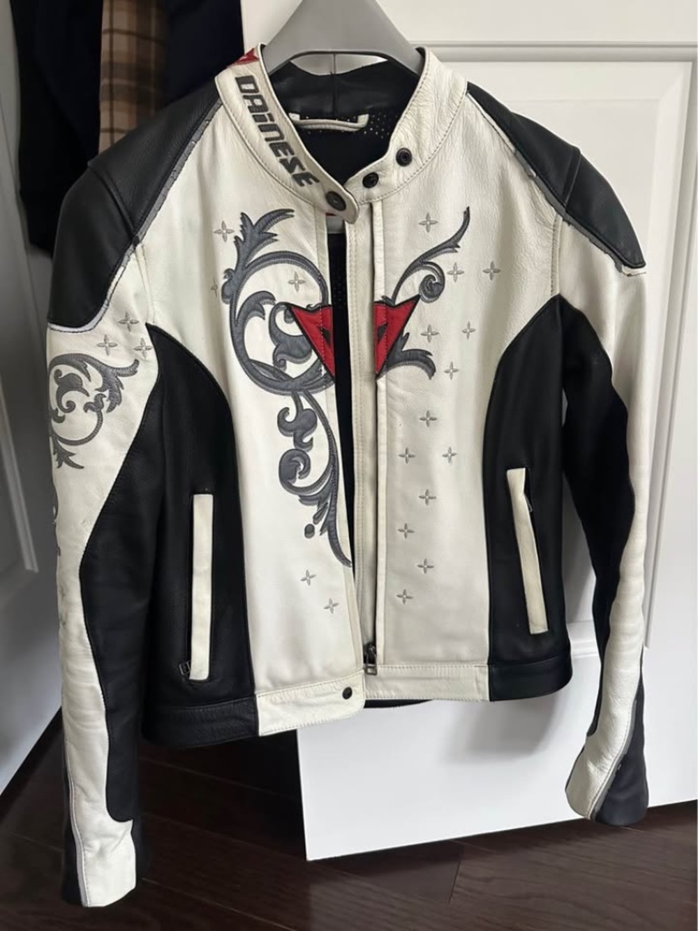 Woman's Dianese Leather Motorcycle Jacket